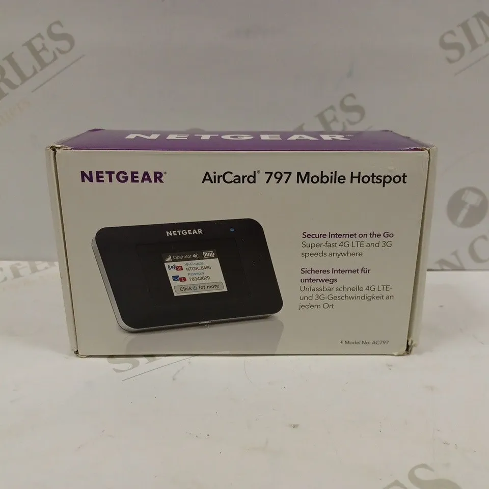 NETGEAR AIRCARD 797 MOBILE HOTSPOT 