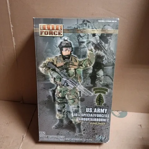 ELITE FORCE US ARMY 10TH SPECIAL FORCES GROUP AIRBORNE 'GUNSLINGER' 1/6 SCALE ACTION FIGURE