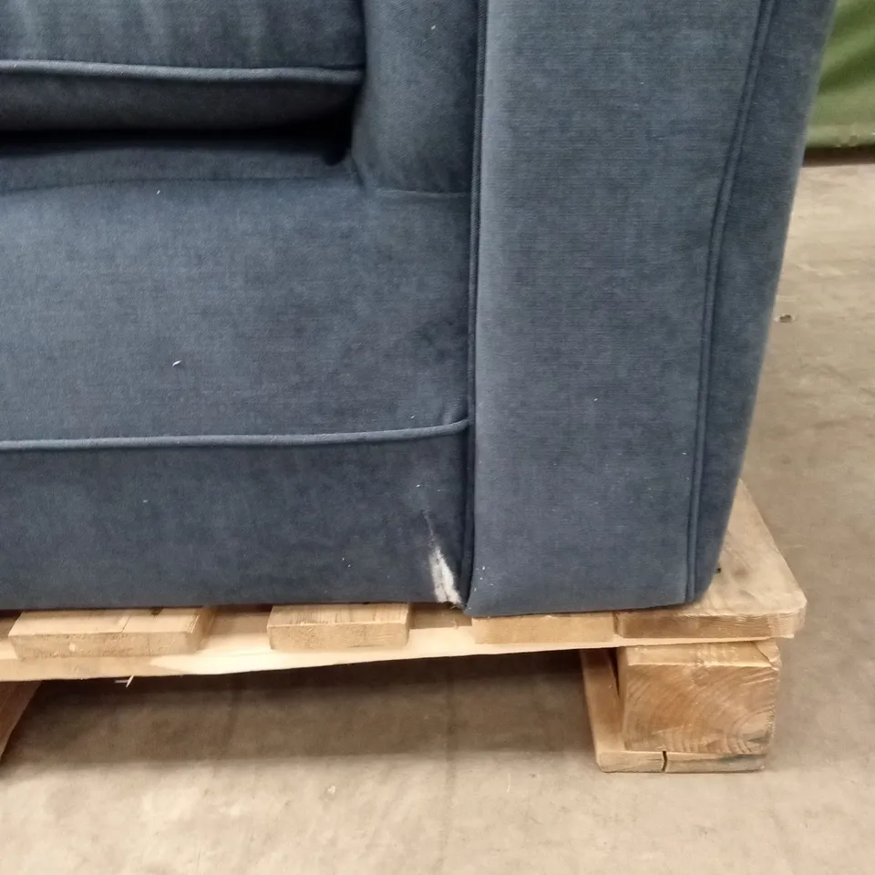 DURY FABRIC ARMCHAIR - BLUE RRP £399