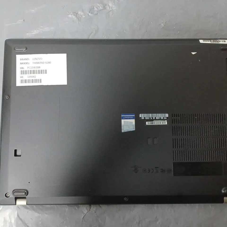 LENOVO	THINKPAD X280 12 INCH	I5-8350U 1.70GHZ