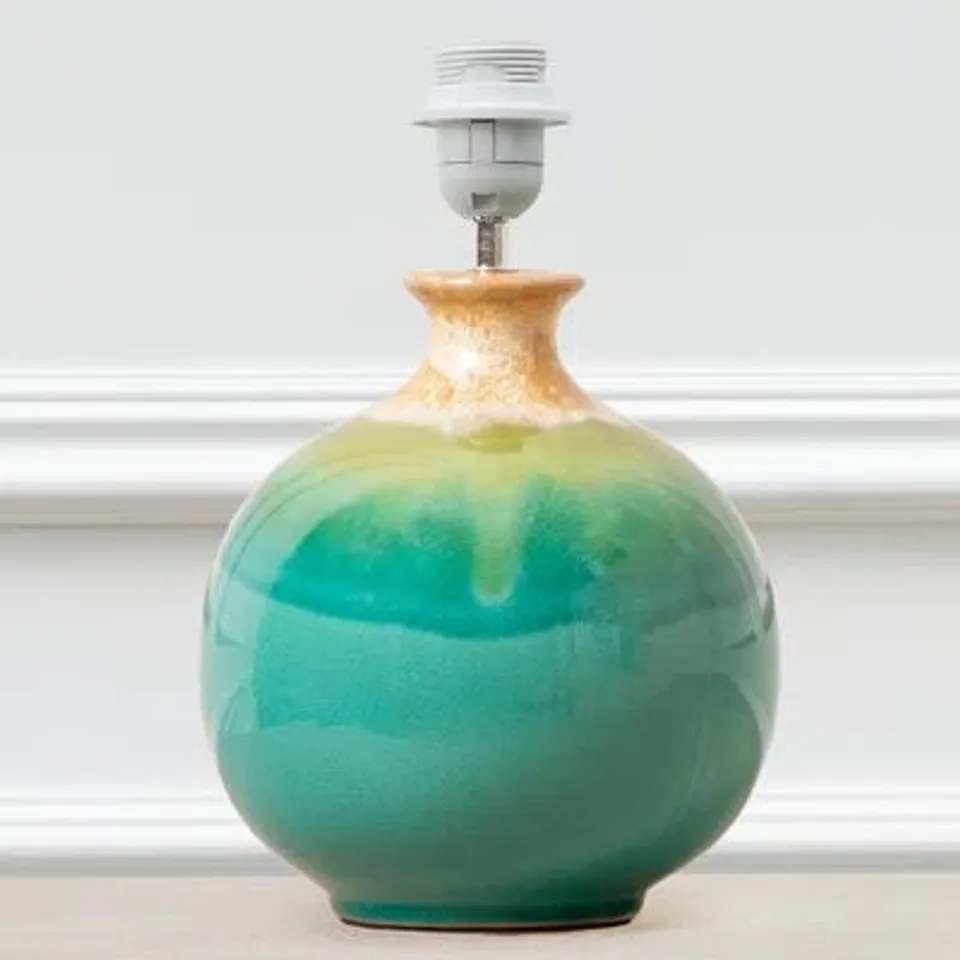BOXED NESO CERAMIC LAMP BASE LAMP WITHOUT SHADE (1 BOX)