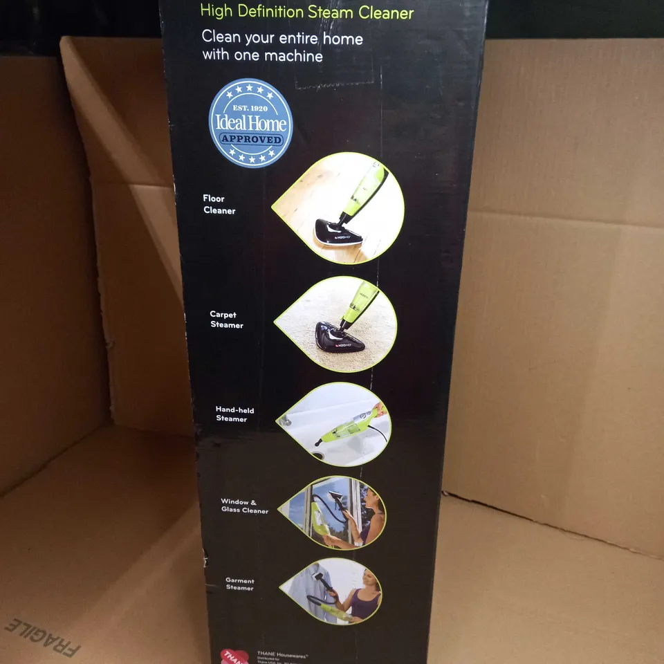 BOXED/SEALED HIGH DEFINITION 5IN1 ADVANCED STEAM CLEANING SYSTEM