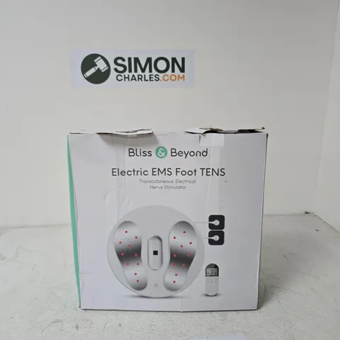 BLISS & BEYOND ELECTRIC EMS FOOT TENS