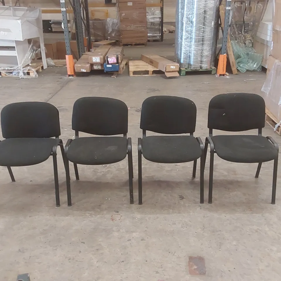 SET OF 4x OFFICE CHAIRS