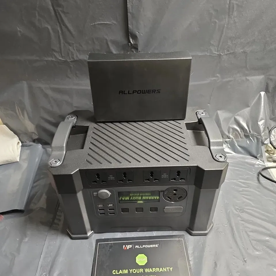 ALLPOWERS PORTABLE POWER STATION – RUGGED UNIT .