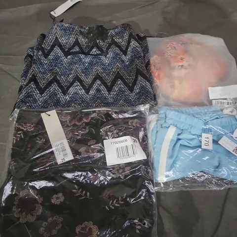 APPROXIMATELY 25 ASSORTED CLOTHING AND FASHION PRODUCTS IN VARIOUS STYLES AND SIZES - COLLECTION ONLY