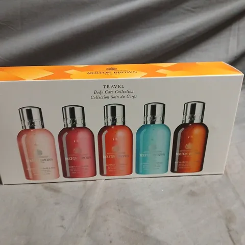 MOLTON BROWN TRAVEL BODY CARE COLLECTION – 5-BOTTLE BOXED SET