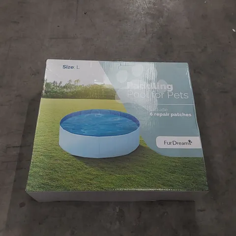BOXED FURDREAMS PADDLING POOL FOR PETS 