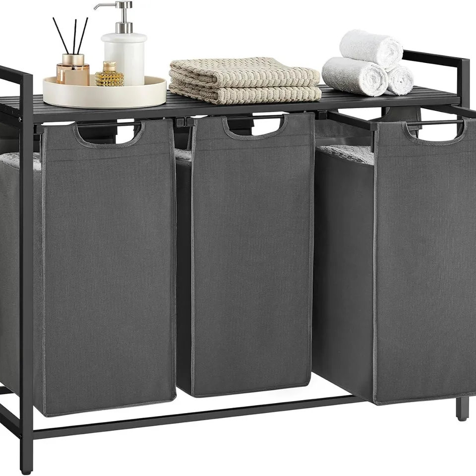 BOXED LAUNDRY SORTER WITH HANDLES