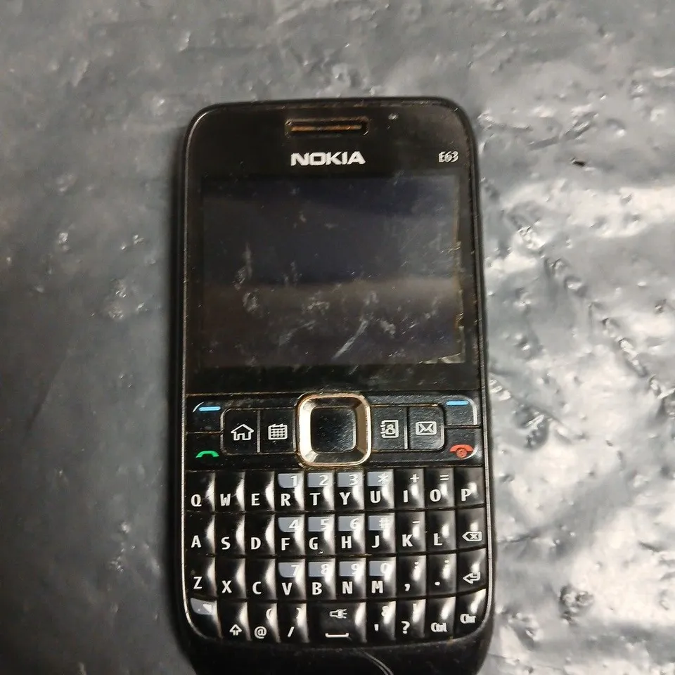NOKIA E63 (ESERIES) MOBILE PHONE WITH QWERTY KEYBOARD
