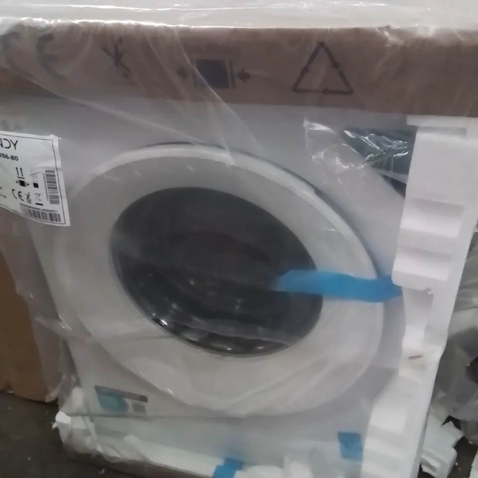 BAGGED CANDY QUICK PRO GD 48S6-80 8 KG 1400 SPIN WASHING MACHINE - WHITE