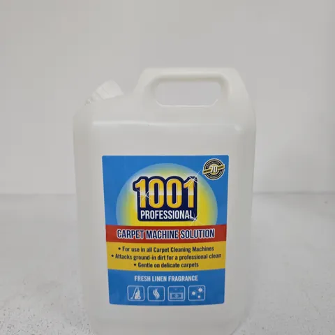 1001 PROFESSIONAL CARPET MACHINE SOLUTION – FRESH LINEN FRAGRANCE