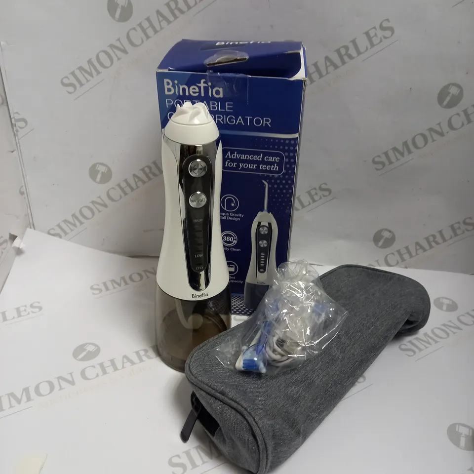 BOXED BINEFIA PORTABLE ORAL IRRIGATOR HF-2