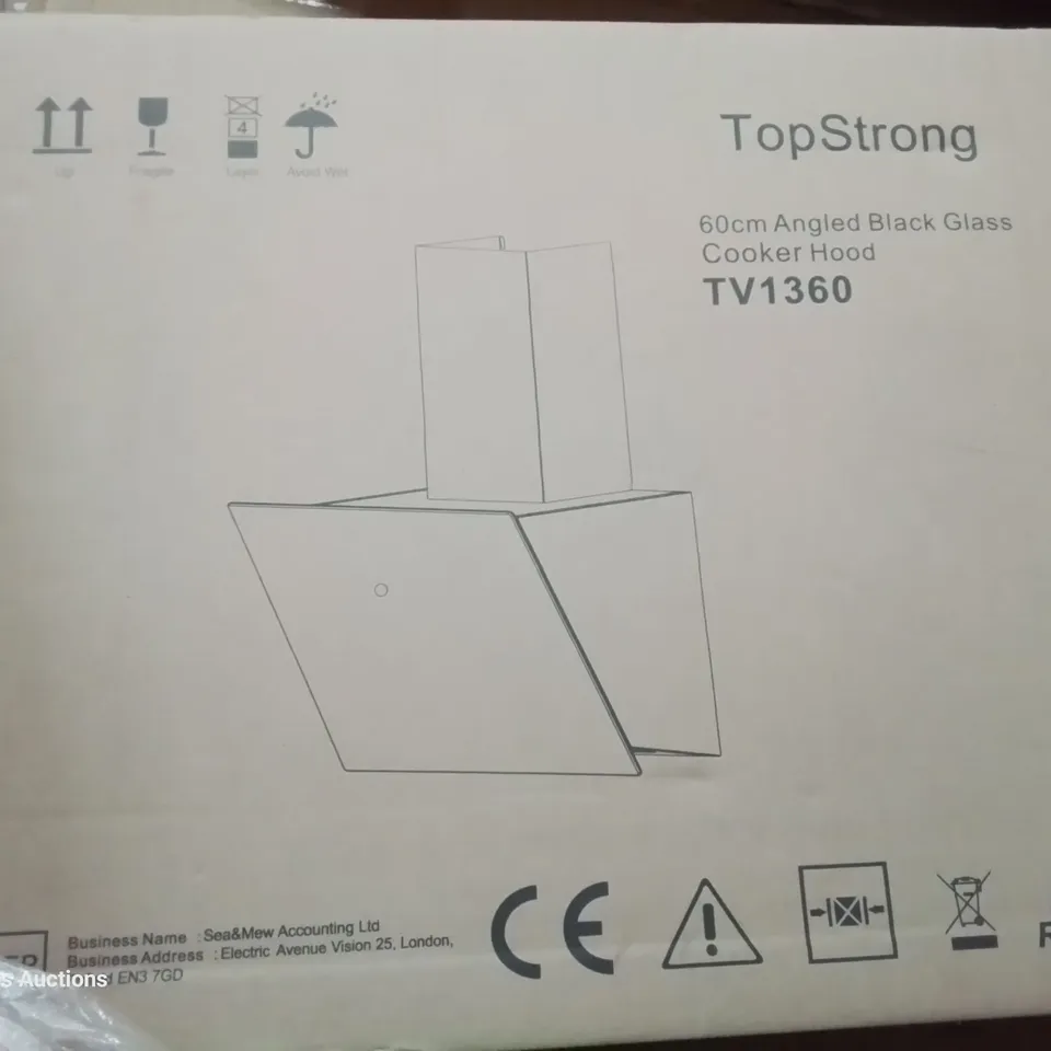 PALLET OF ASSORTED PRODUCTS, INCLUDING, AIR FRYER, 60cm ANGLED BLACK GLASS COOKER HOOD, COMPUTER BAG, OCCASIONAL TABLE.