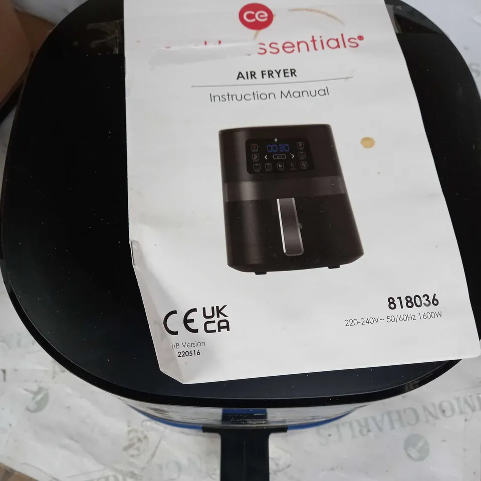 COOK'S ESSENTIALS 4.0L AIR FRYER - SAPPHIRE