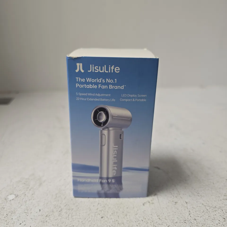 JISULIFE HANDHELD PORTABLE FAN 