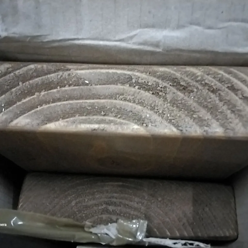 BOXED HANDMADE WOODEN FLOATING SHELF 170MM 