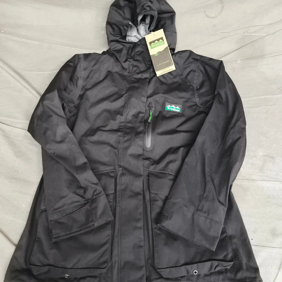 RIDGELINE LADIES KIWI 3 LAYER JACKET IN BLACK - MEDIUM (12)