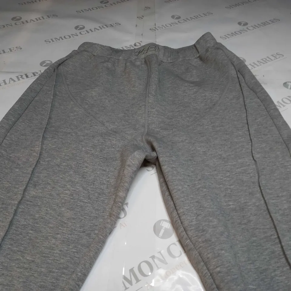 YAGI ANKLE ZIP JOGGERS IN GREY - MEDIUM