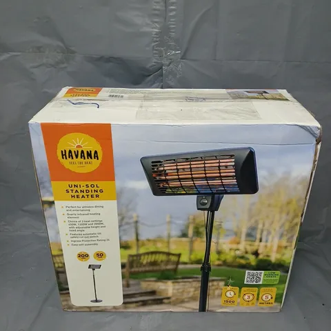 BOXED HAVANNA UNI-SOL STANDING HEATER - 2000W QUARTZ