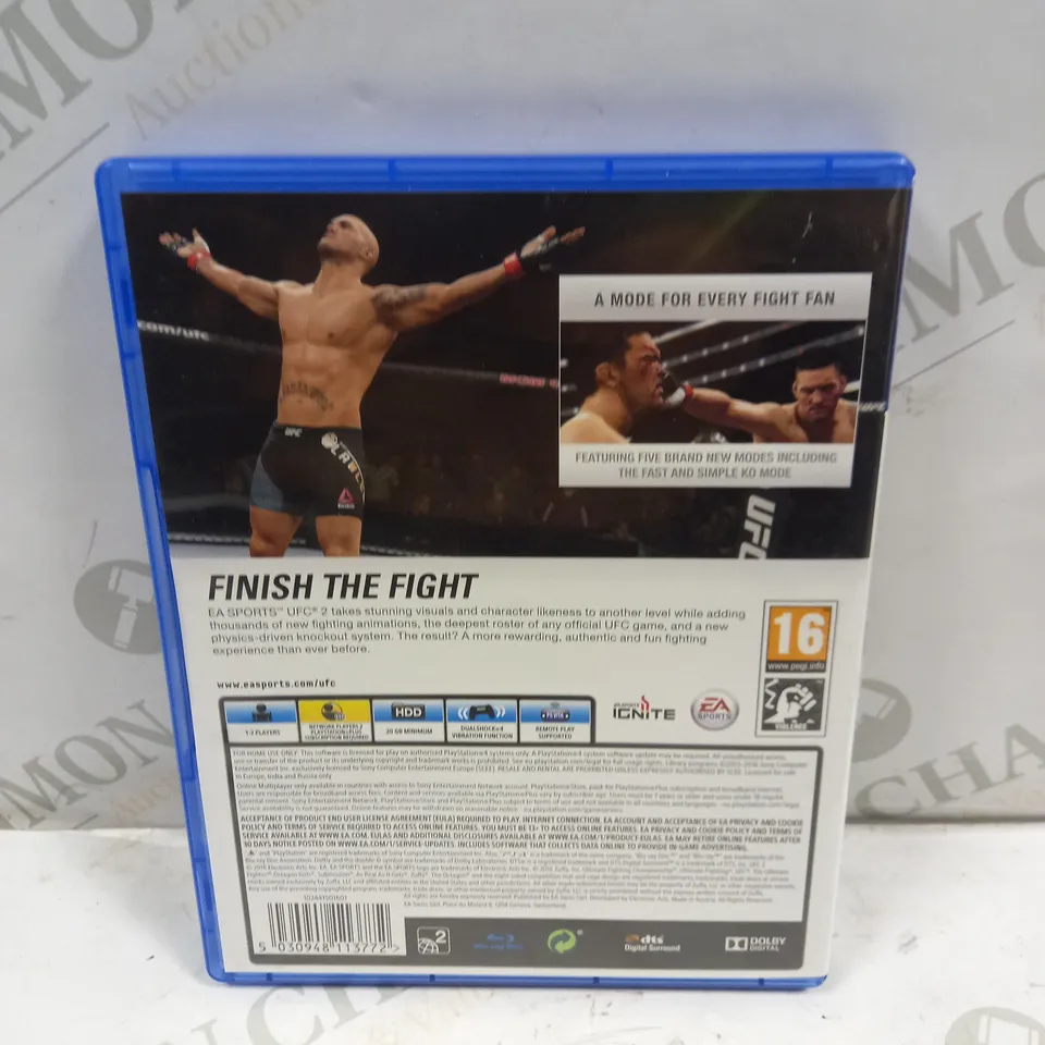 UFC 2 ON PS4