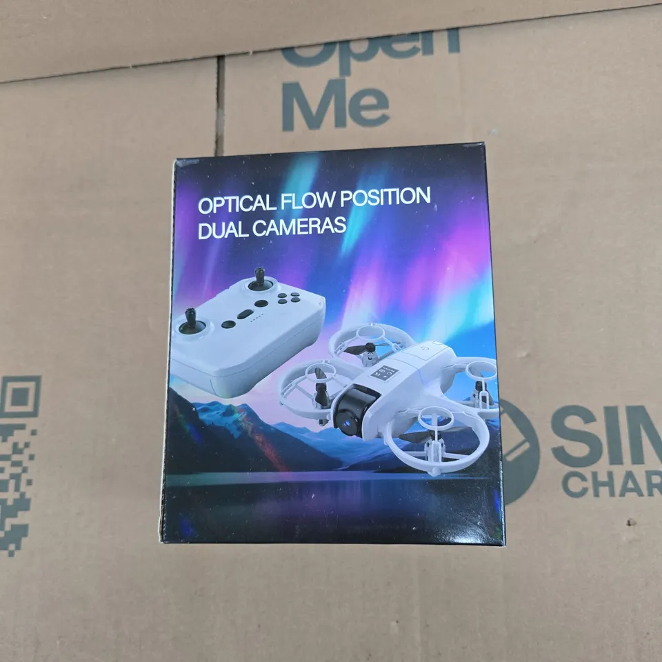 QUADCOPTER DRONE WITH OPTICAL FLOW POSITIONING – DUAL CAMERAS (BOXED)