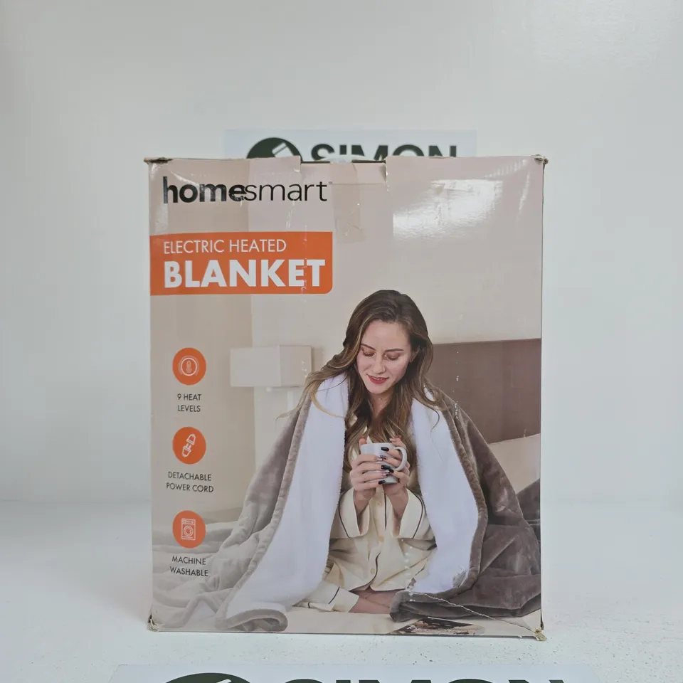 HOMESMART ELECTRIC HEATED BLANKET – BOXED