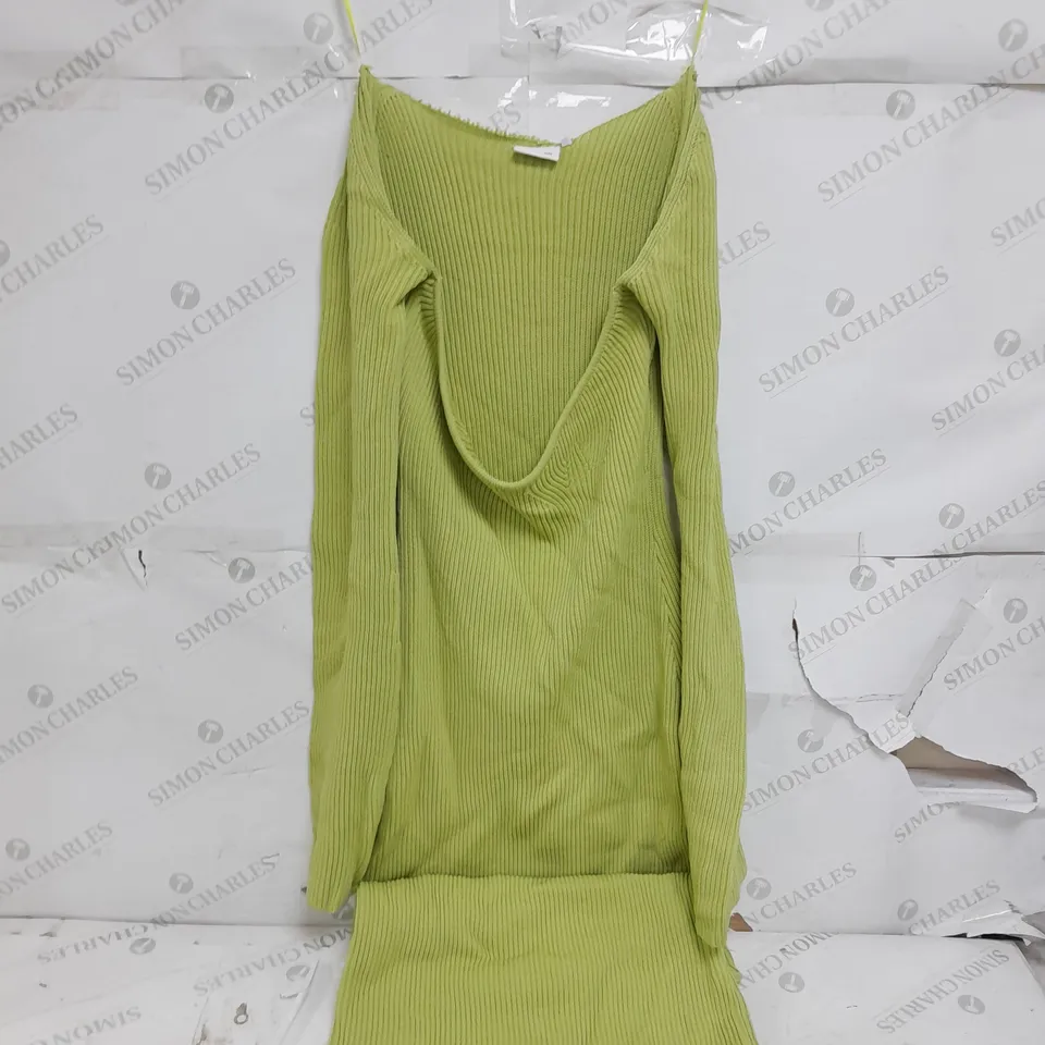 KIWI & CO CURATED LIME DRESS SIZE LARGE 