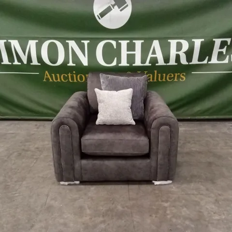 AMARA ARMCHAIR - CHARCOAL