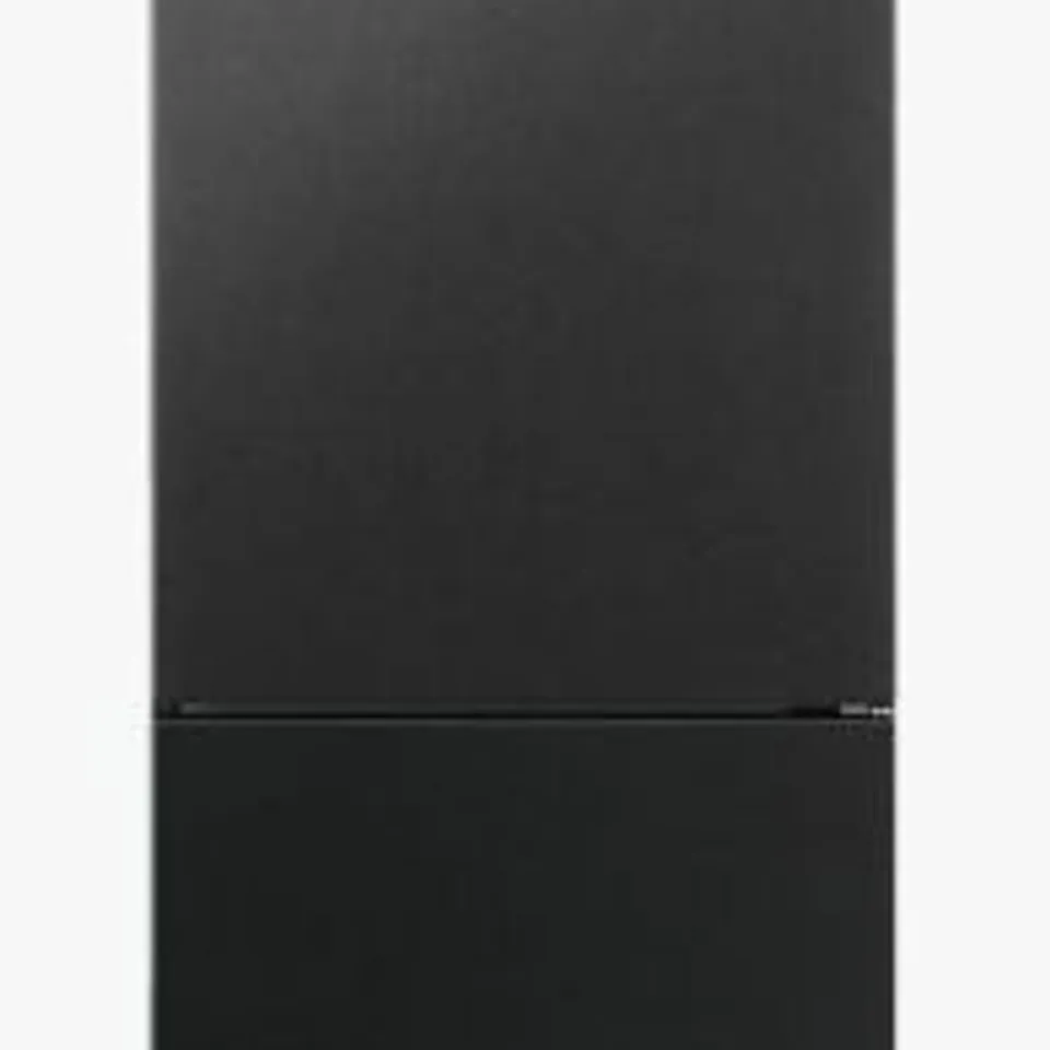 AEG RCB732E5MB 7000 SERIES FREESTANDING FRIDGE FREEZER, 186CM - BLACK STAINLESS STEEL & DARK GREY