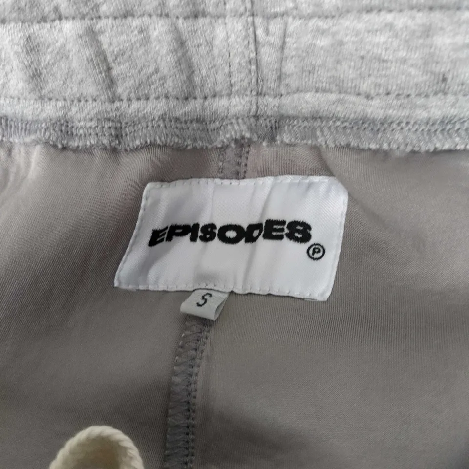 EPISODES WIDE LEG JOGGERS IN GREY - SMALL