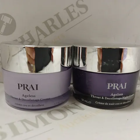 PRAI AGELESS THROAT & DECOLLETAGE DAY & NIGHT DUO