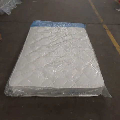 QUALITY BAGGED 120CM AIRSPRUNG MEMORY COMFORT SMALL DOUBLE MATTRESS 		