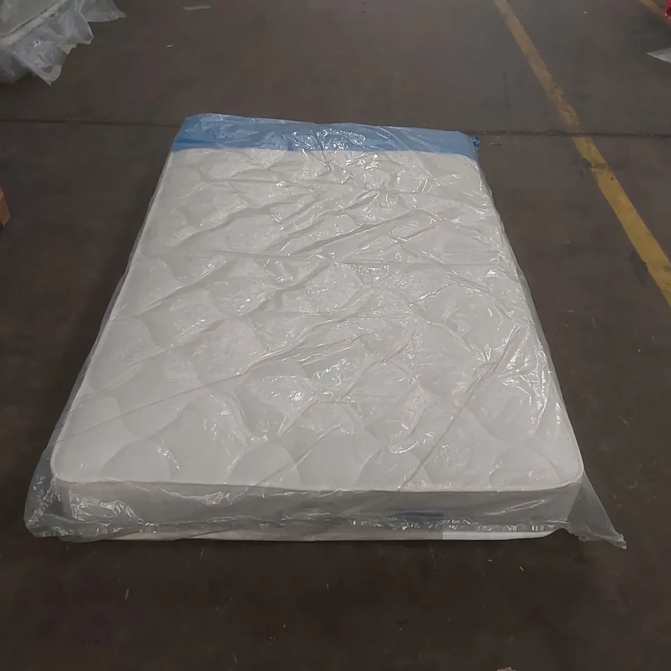 QUALITY BAGGED 120CM AIRSPRUNG MEMORY COMFORT SMALL DOUBLE MATTRESS 		 RRP £509