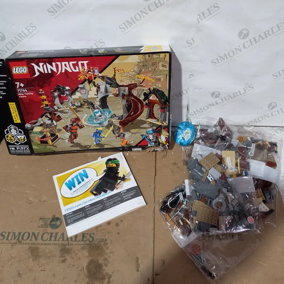 BOXED LEGO NINJANGO NINJA TRAINING CENTRE SPIN SET 71764 RRP £30