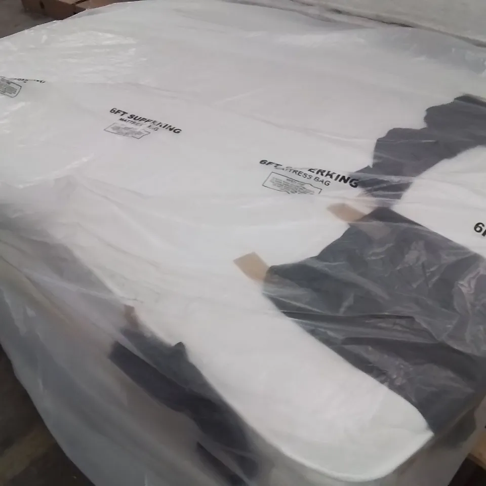 QUALITY BAGGED 7 LAYER MEMERY FOAM COMFORT HYBRID BONNELL SPRUNG MATTRESS -DOUBLE- 