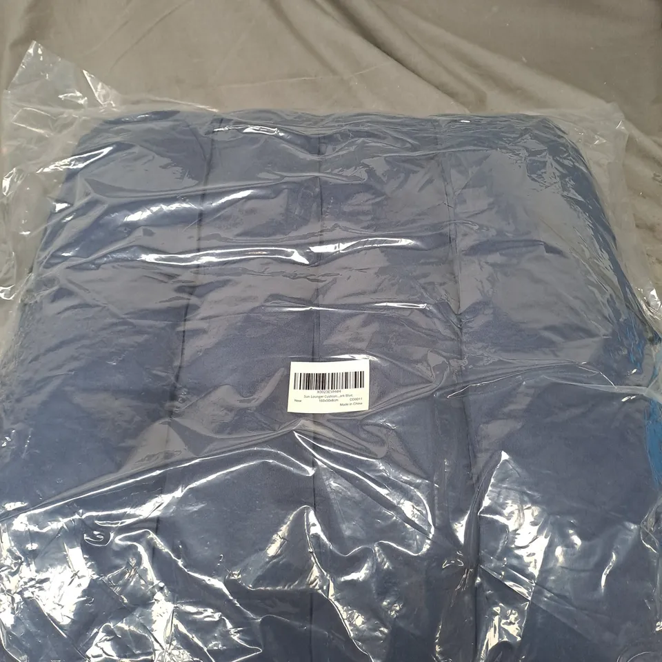 SUN LOUNGER CUSHION - DARK NAVY - 160CM X 50CM X 8CM