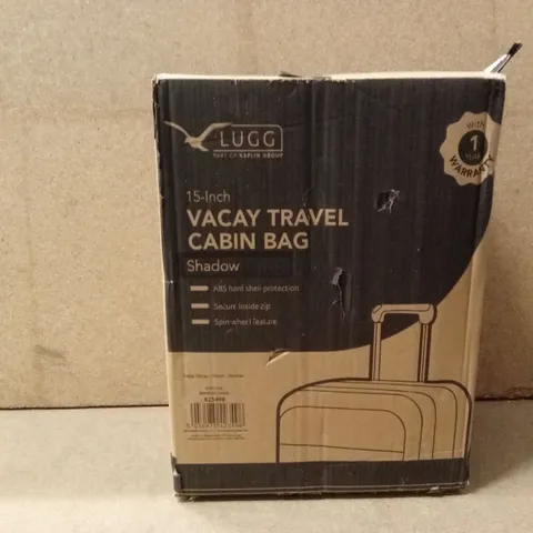 Boxed lugg - 15 inch vacay travel