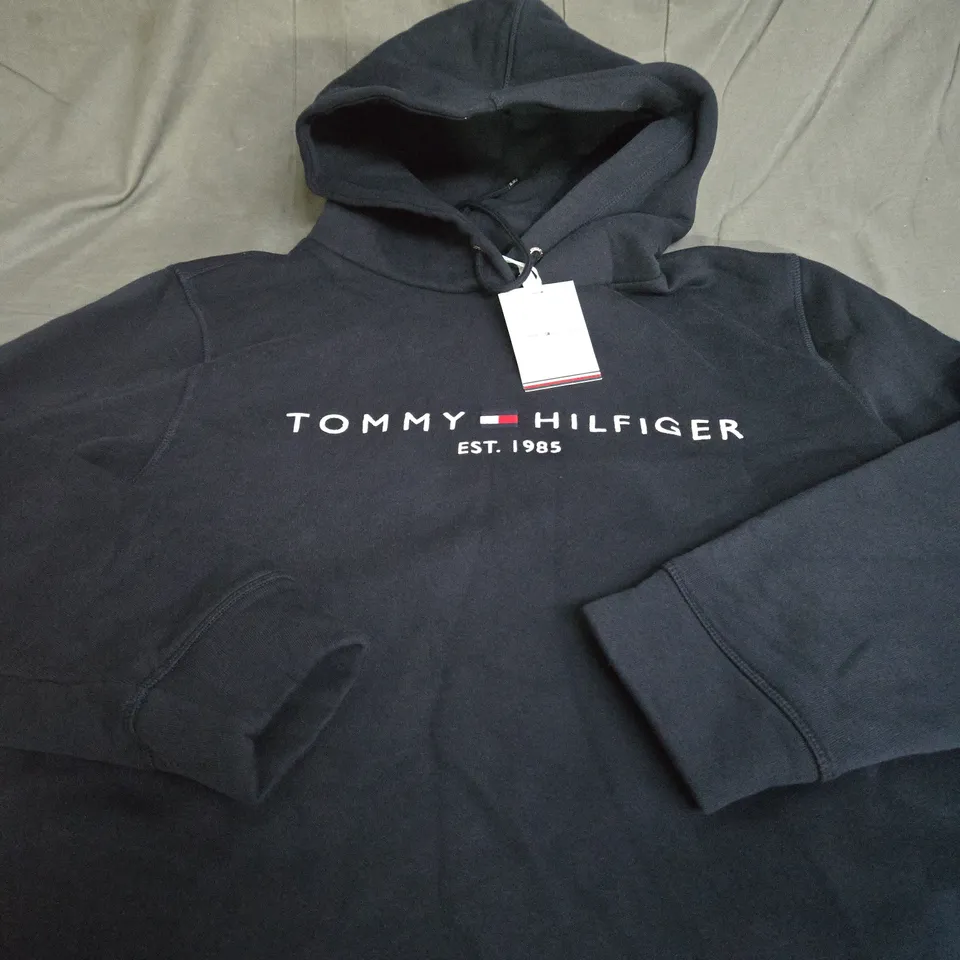 TOMMY HILFIGER CASUAL NAVY JUMPER - SIZE XXL