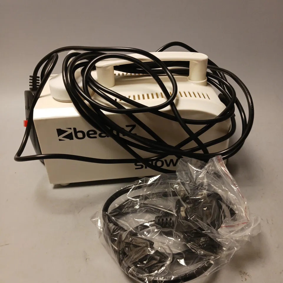 BOXED BEAMZ SNOW600 SNOW MACHINE 