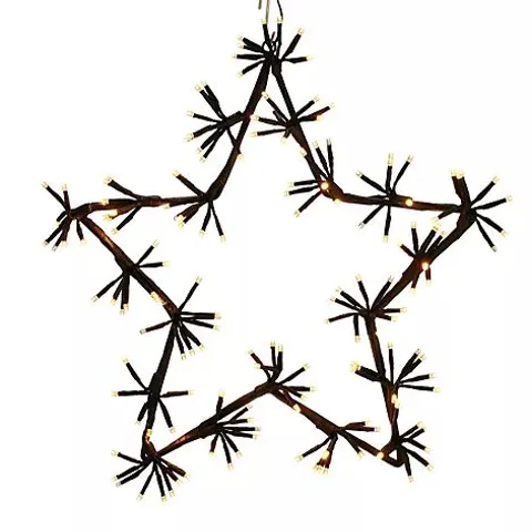 STARBURST LED WARM WHITE STAR DECO