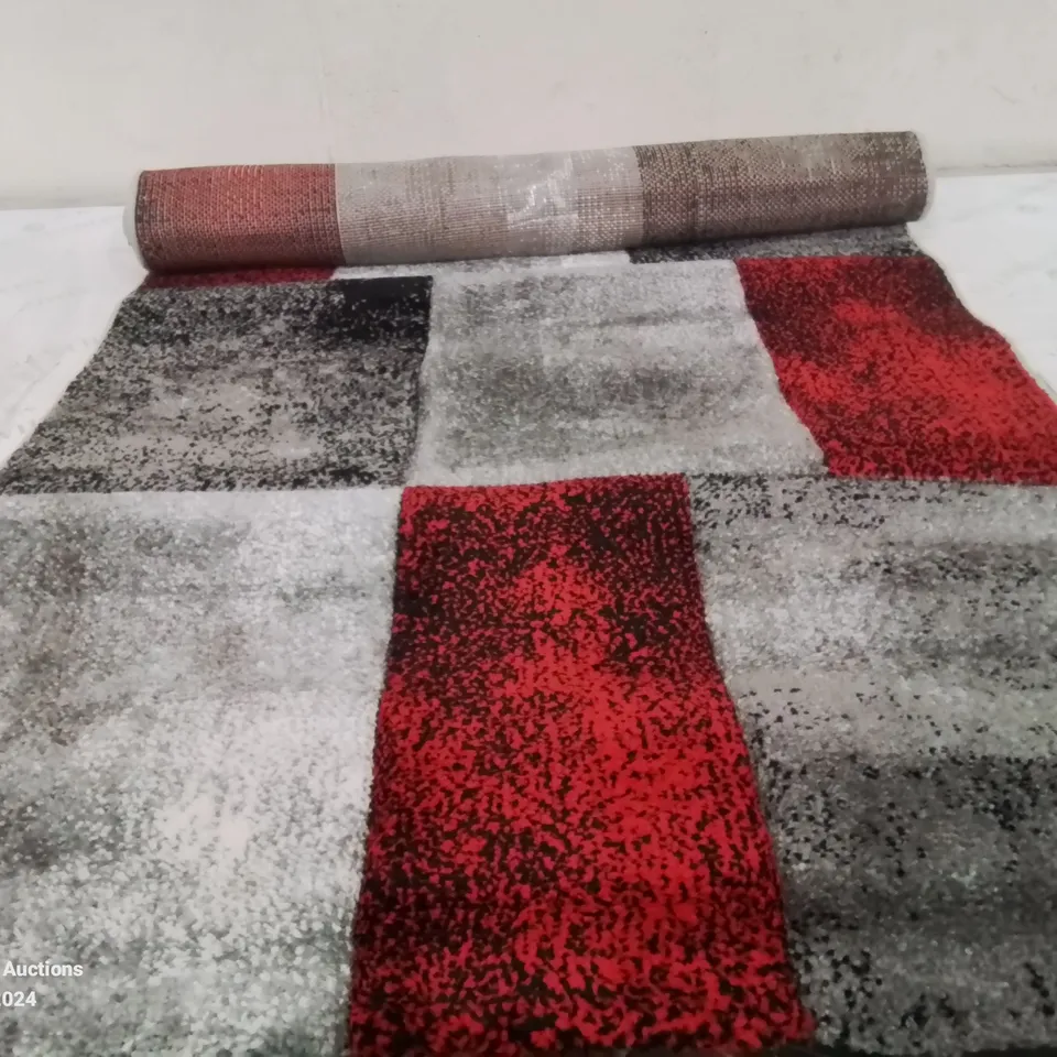 BRAND NEW PACO HOME 4488 INFERNO 80X150CM RED RUG