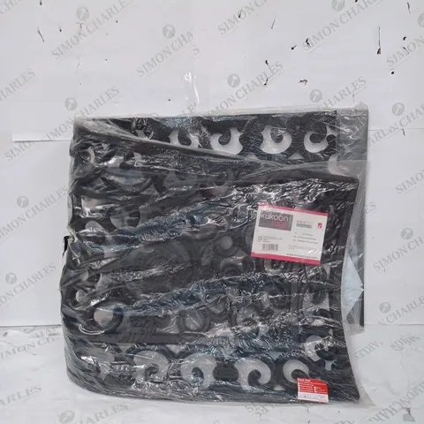 KUKOON RUGS LONG ORNATE RUBBER IRON MAT 45CM X 120CM