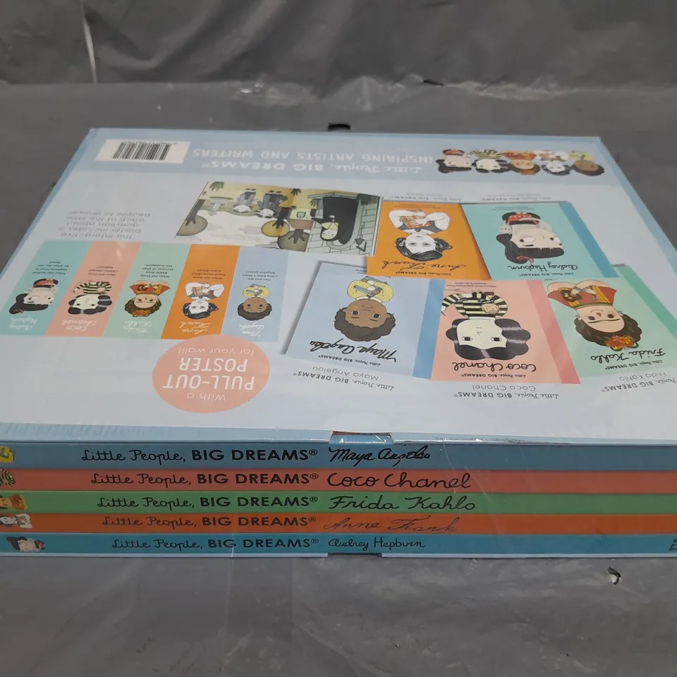 SEALED LITTLE PEOPLE BIG DREAMS INSPIRING ARTIST AND WRITERS GIFT SET