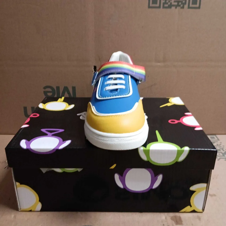 KOI KIDZ TELETUBBYLAND TRAINERS MULTI COLOURED SIZE 3