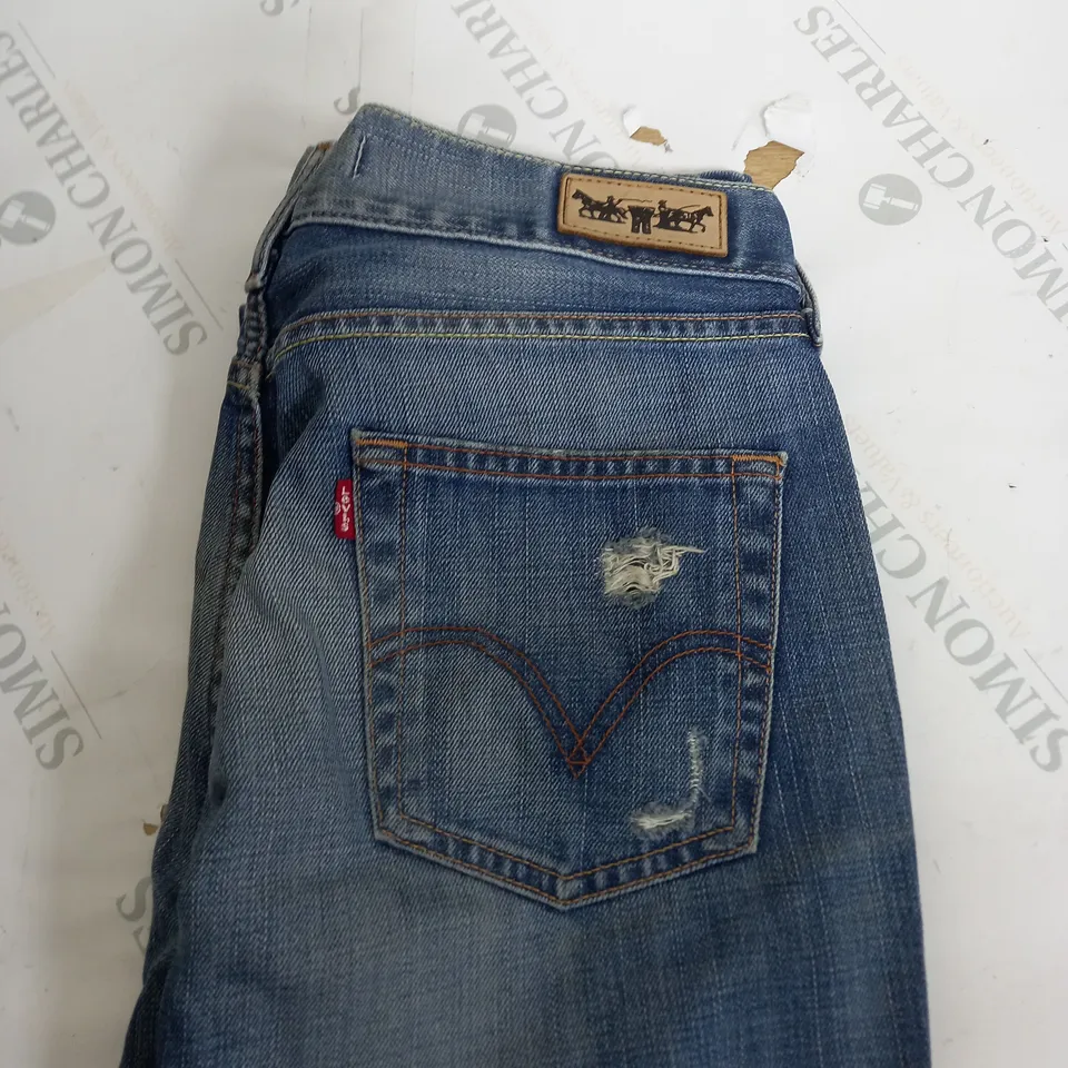 LEVIS STRAUSS BLUE DENIM JEANS SIZE UNSPECIFIED