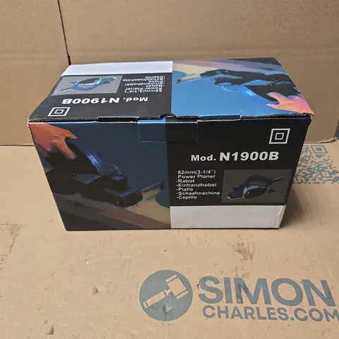 POWER PLANER 82MM MODEL N1900B BOXED