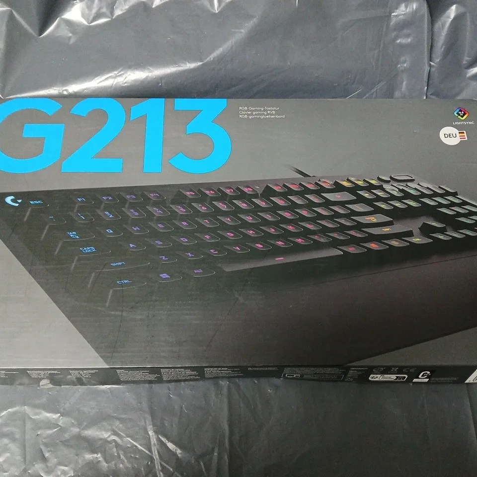 LOGITECH G213 RGB GAMING KEYBOARD 