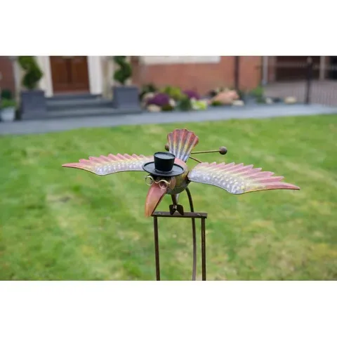BOXED METAL BIRD ROCKER