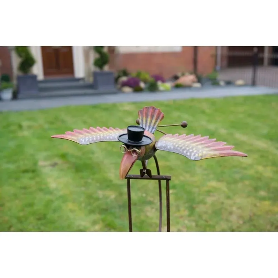 BOXED METAL BIRD ROCKER